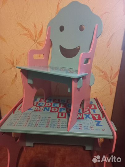 Детский стол и стул