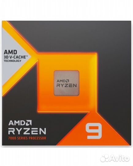 AMD Ryzen 9 7900X3D BOX, новый с гарантией 12 мес