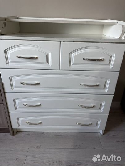 Пеленальный комод кроватка мобиль