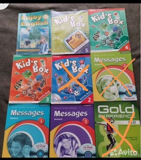 Учебники по английскому и детективы