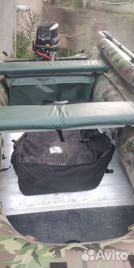 Лодка пвх с мотором и прицепом