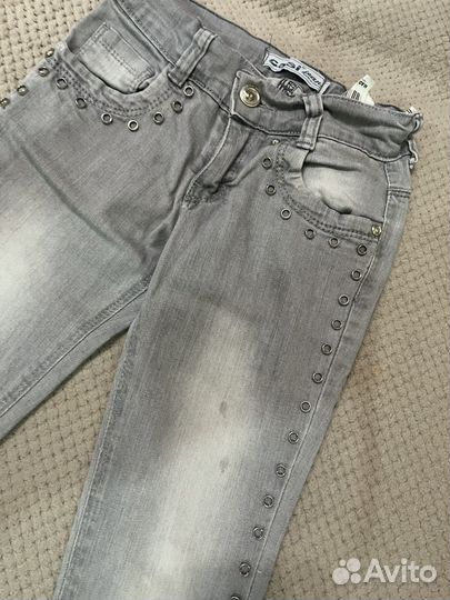 Джинсы для девочки 6 лет