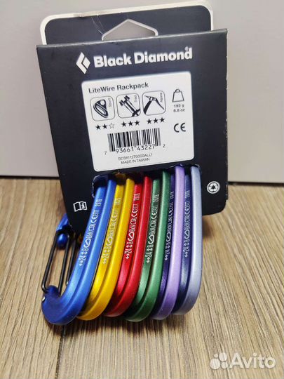 Карабины проволочные Black Diamond LiteWire