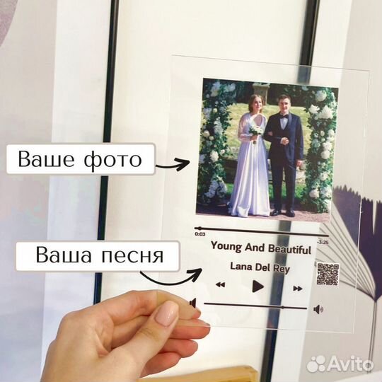 Рамка с живым фото