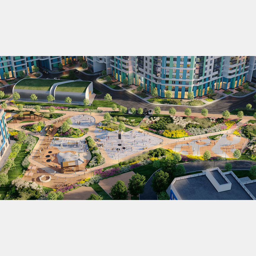 2-к. квартира, 66 м², 2/20 эт.