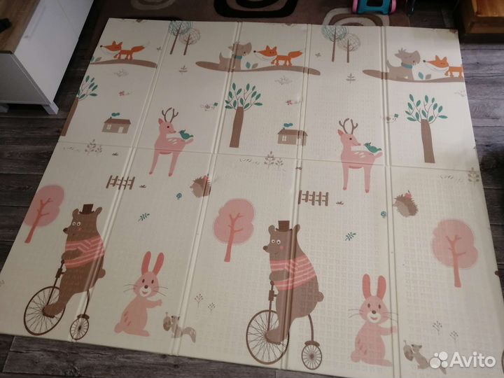 Детский термоковрик раскладной 180*200см