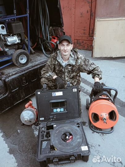 Прочистка канализации Устранение засоров