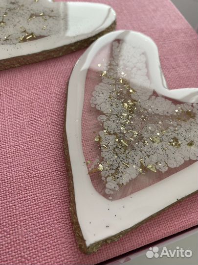 Сердечки /подставки в виде сердца/ подстаканники