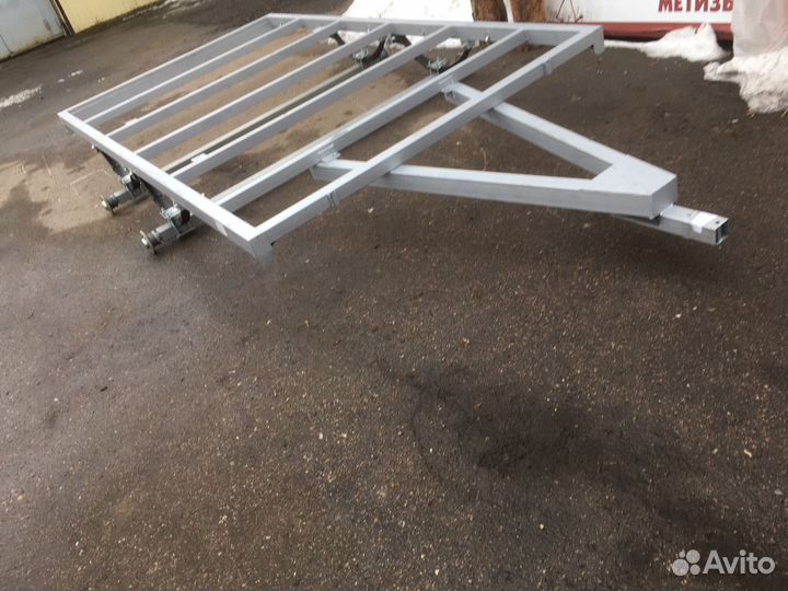Прицеп набор двухосный:рама,оси,рессоры 2,56*1,4м