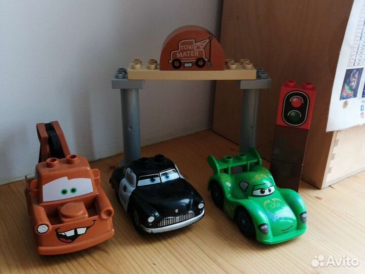 Lego duplo тачки