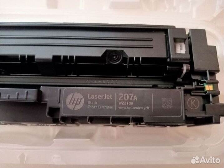 HP 207a черный / W2210A