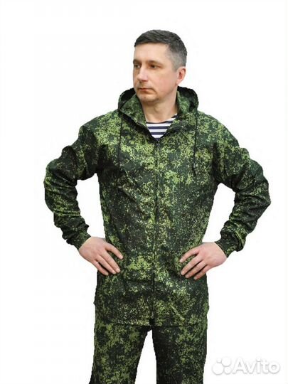 Костюм Маскхалат Комбат Облегченный Цифра
