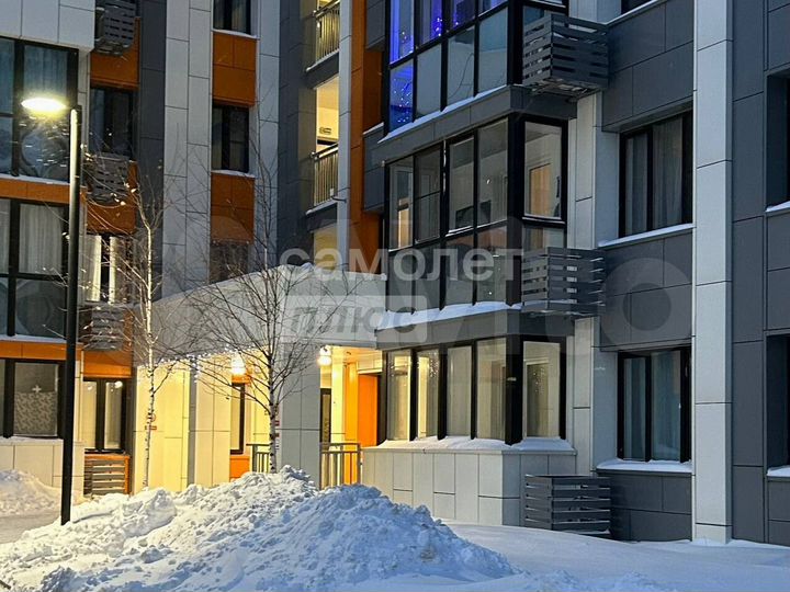 1-к. квартира, 45,5 м², 1/25 эт.