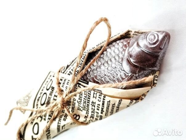 Шоколадная рыба Вобла