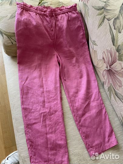 Льяные брюки Mango