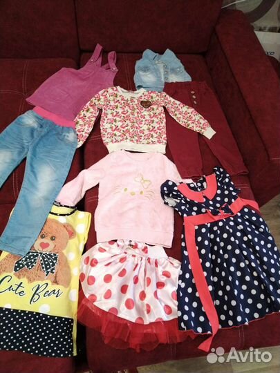 Одежда пакетом для девочки
