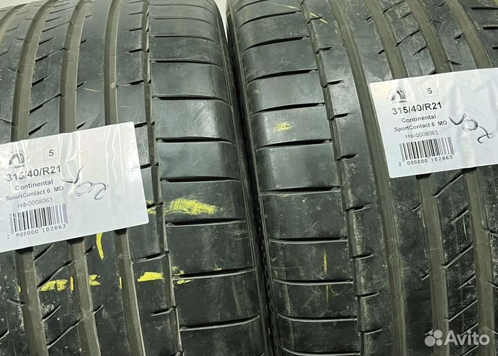 Continental SportContact 6 315/40 R21 94Y