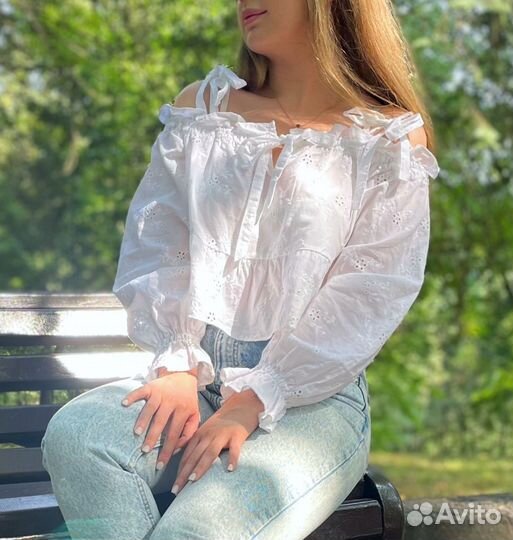 Кроп-топ женский б/у