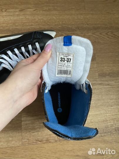 Коньки хоккейные nordway р33-37