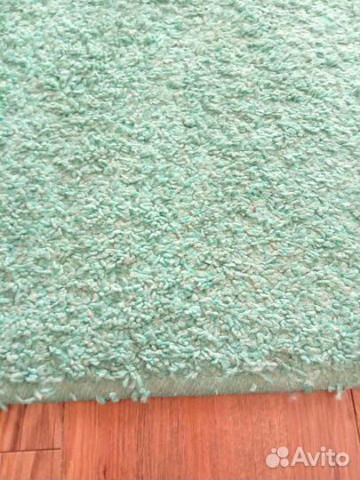 Ковер бу Голубой