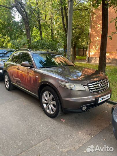 Infiniti FX35 3.5 AT, 2007, 126 000 км