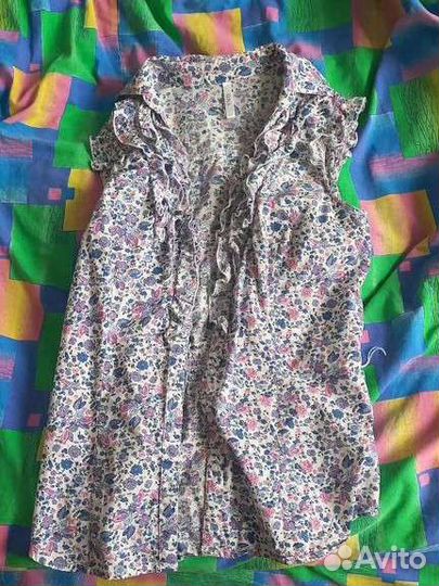 Одежда в хорошем состояние: брюки, платья, майки