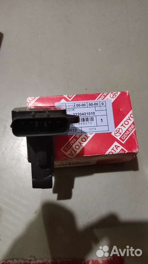 Датчик расхода воздуха toyota corolla 120