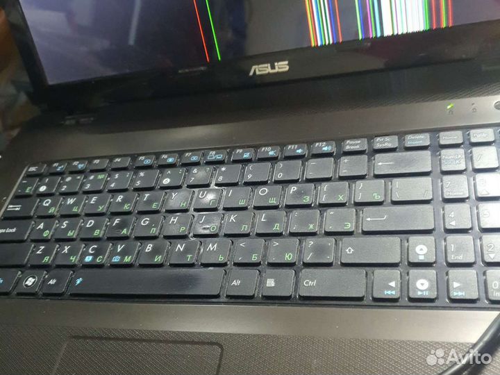 Ноутбук асус K72D на ремонт или восстановление