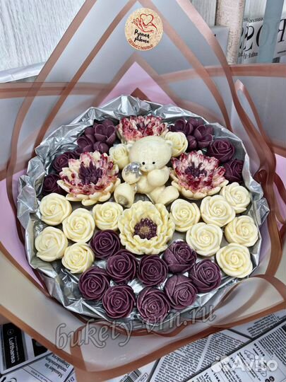 Съедобный букет/шоколадные розы / сладкий подарок
