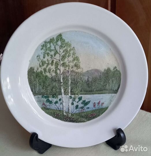 Тарелка настенная