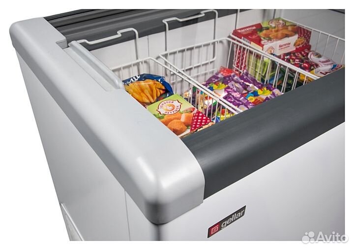 Ларь морозильный Frostor gellar FG 350 C серый