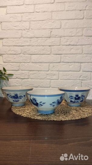 Фарфоровая посуда гжель, СССР