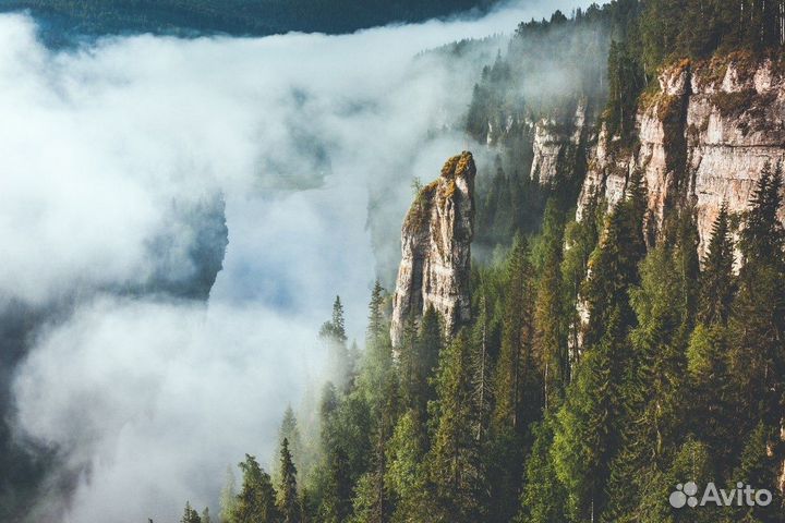 Усьвинские столбы + Каменный город