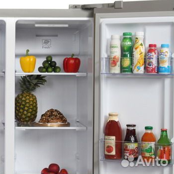 Холодильник Hyundai CS4505F нержавеющая сталь