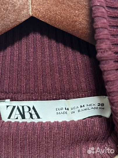 Укороченная водолазка Zara, размер M