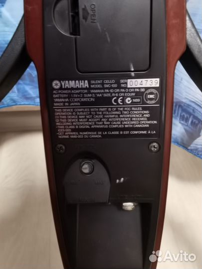Электровиолончель Yamaha svc 100 silent