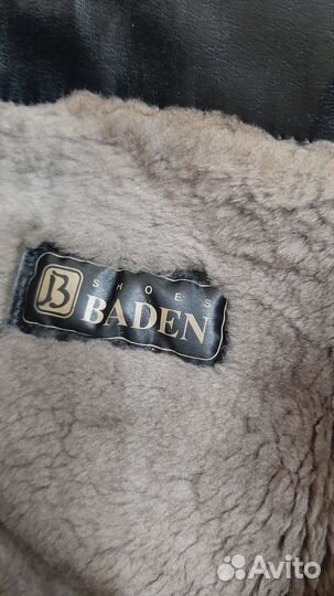 Сапоги замша зима