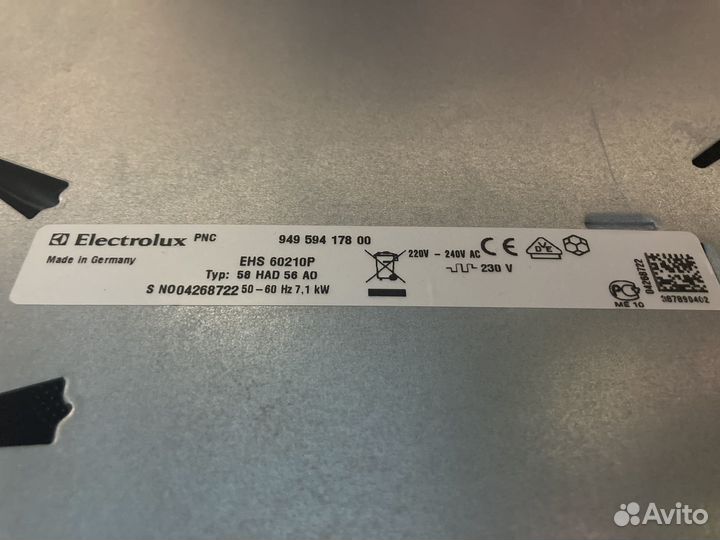 Варочная панель Electrolux