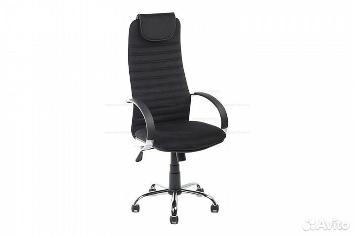 Кресло для руководителя Йорк хром