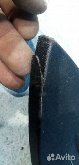 Накладка на порог наружная левая Toyota Land Cruis