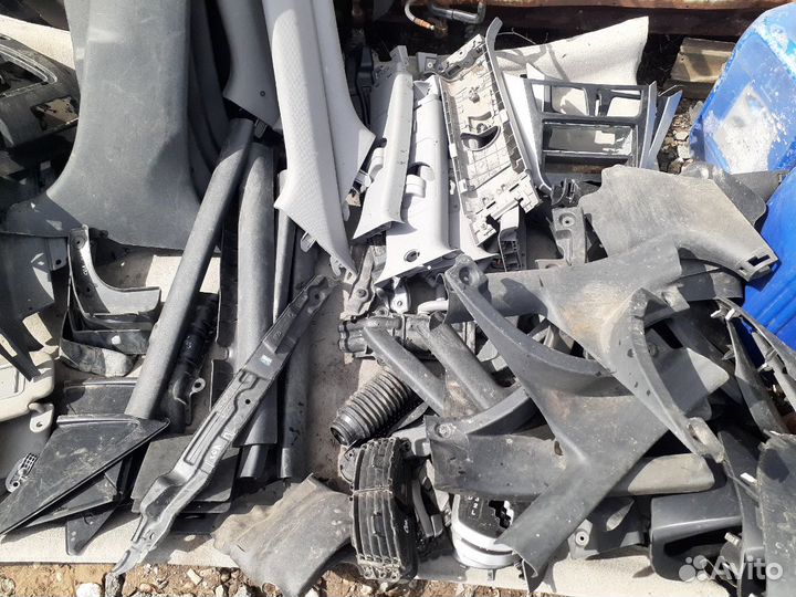 Комплект пластика салона хендай солярис