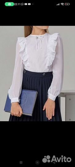 Блузка для девочки 134