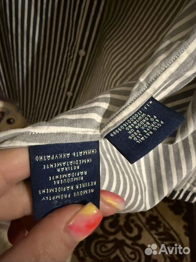Ralph lauren рубашка оригинал