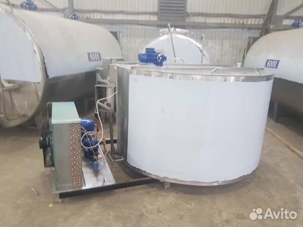 Охладитель молока вертикального типа (шайба)