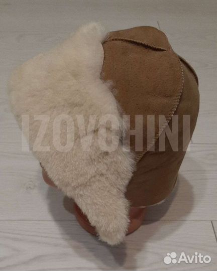 Шапка банная из овчины 