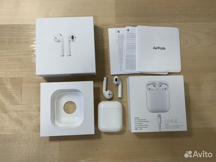 Наушники apple airpods 2 оригинал