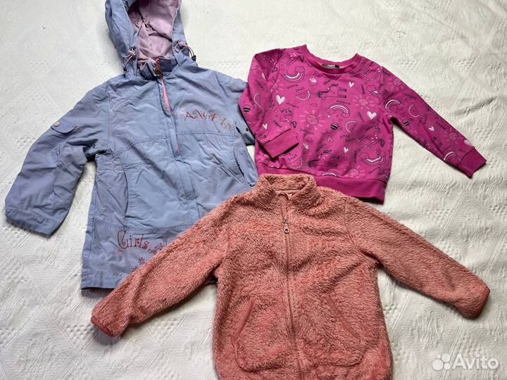 Пакет вещей для девочки р.92 98