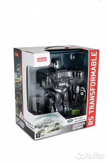 Машина Rastar Land Rover Defender Трансформер