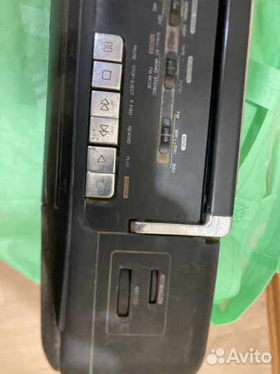 Магнитофон sharp на запчасти WQ283