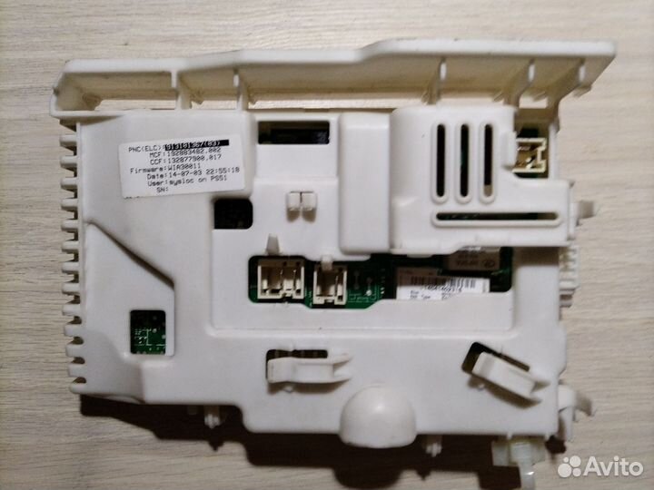 Модуль упр. стиральной маш. electrolux ewt 1262